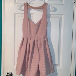 Pink formal dress
